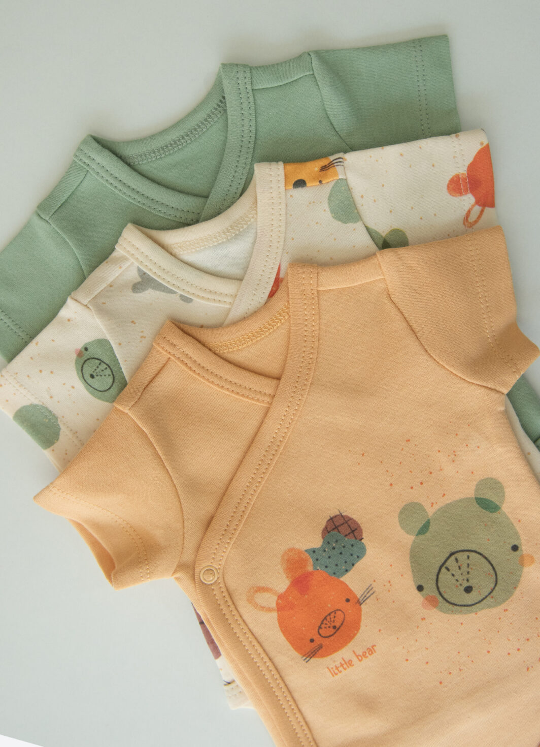 Body Kimono Manica Corta Mio Set 3 Pezzi - immagine 5