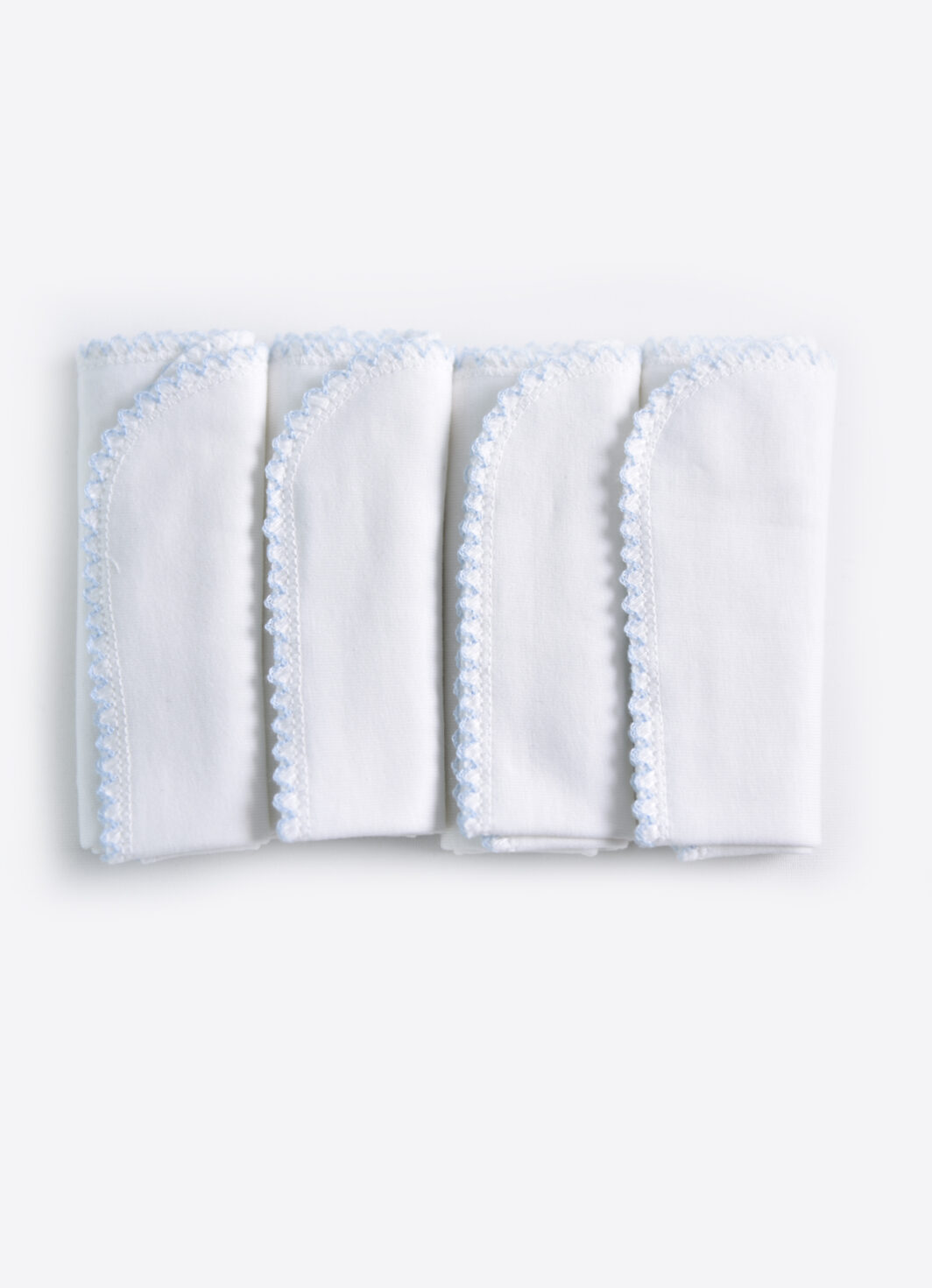 Set 4 pezzi fazzoletto 100% cotone organico