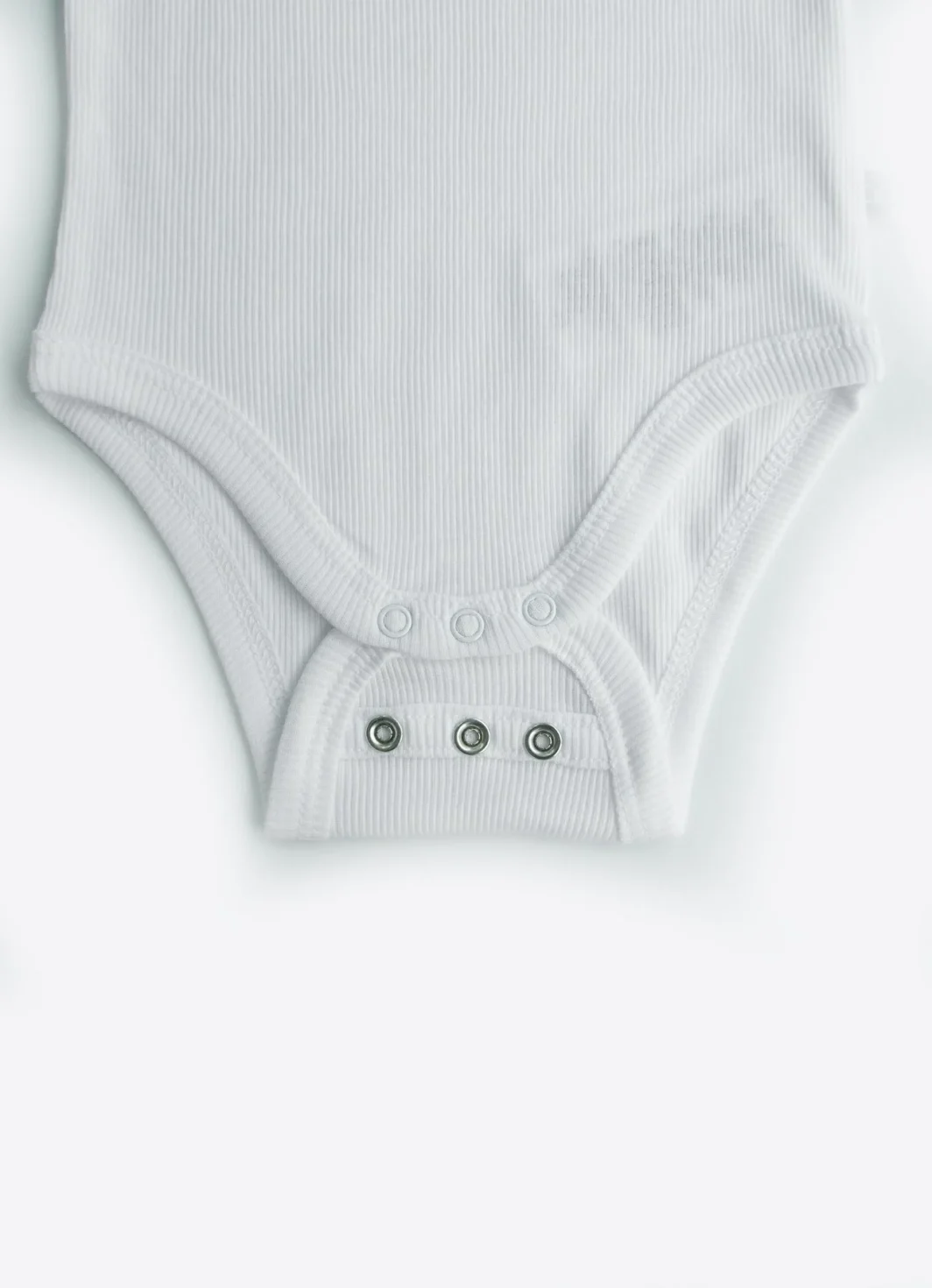 Body Costine a Manica Corta con Chiusura a Spalla - immagine 3