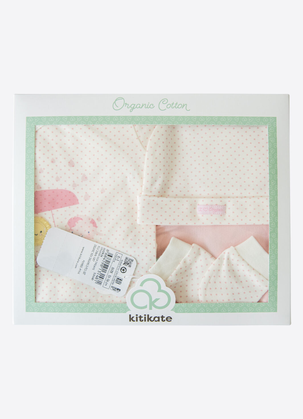 Set nascita 5 pezzi Dreams Rosa