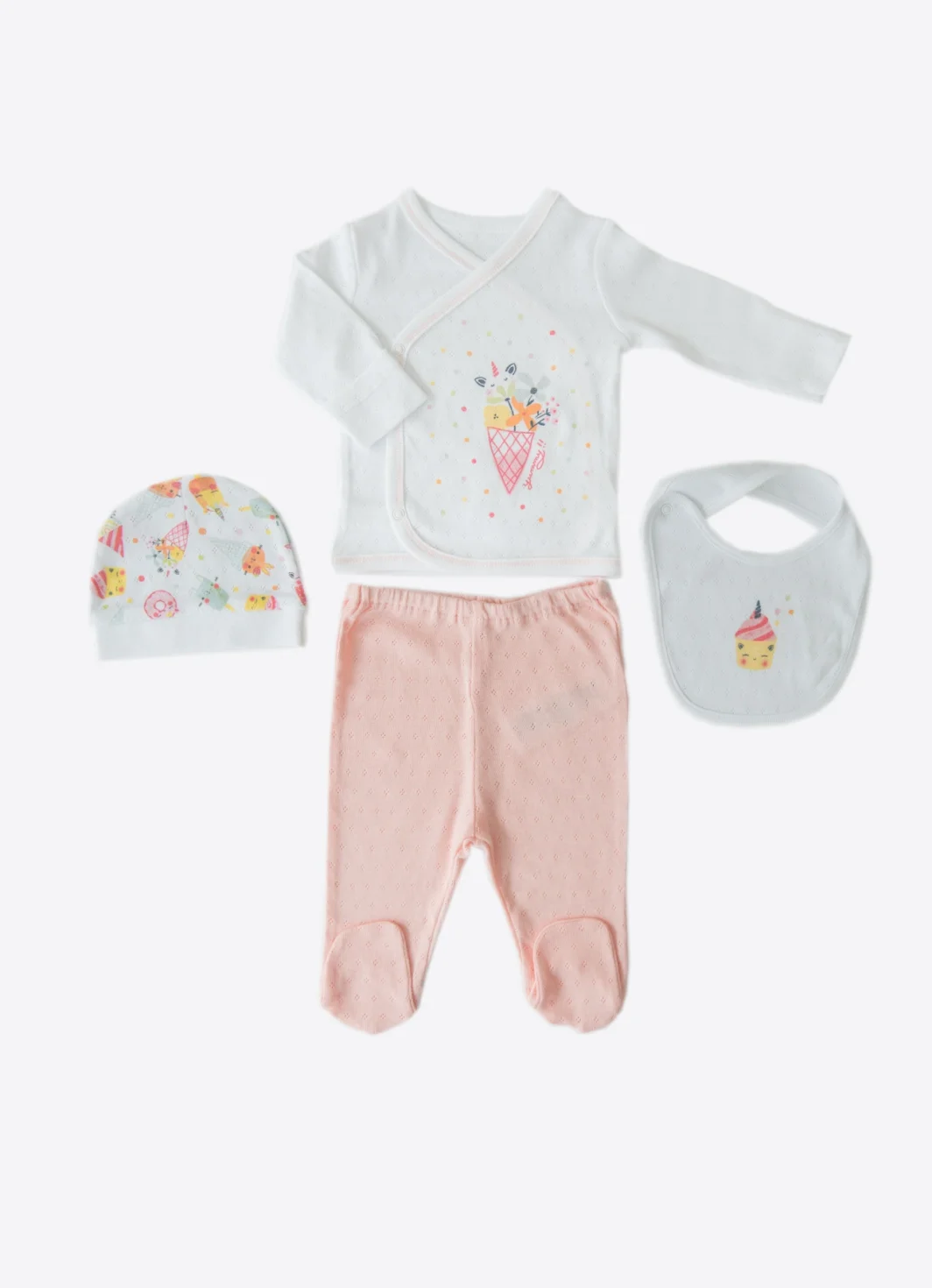 Set Nascita Estivo 5 pezzi Traforato Loffy - immagine 3