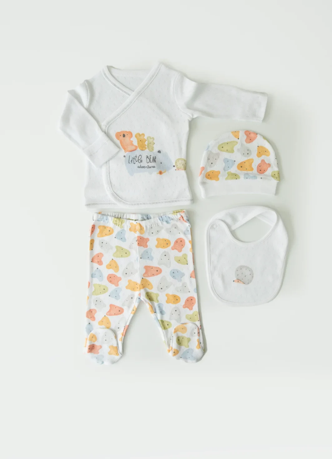 Set Nascita Estivo 5 pezzi Traforato Poffy - immagine 6
