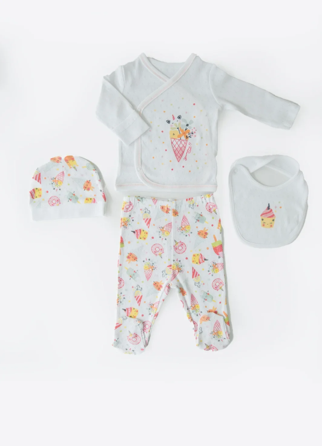 Set Nascita Estivo 5 pezzi Traforato Loffy - immagine 2